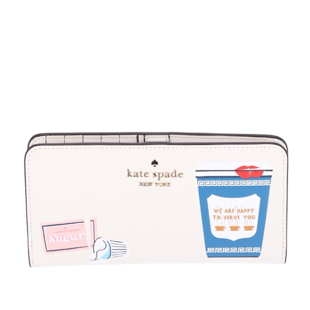 Kate Spade Coffee Break Large Bifold Wallet